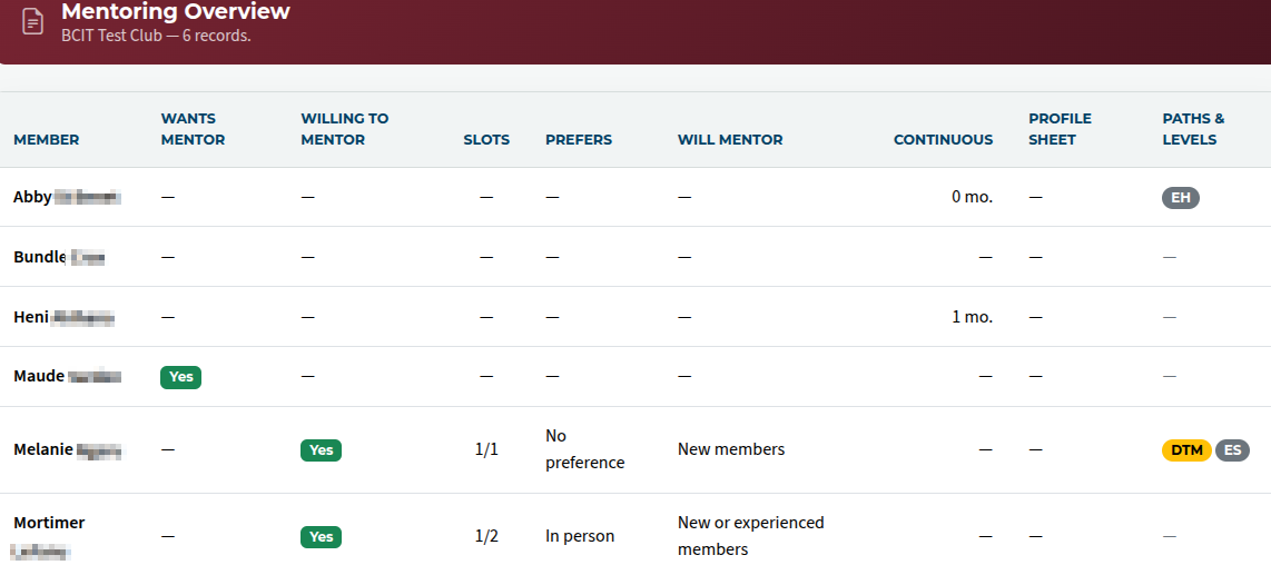mentoring overview